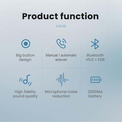 Bluetooth Wireless Headset For Motorcycle Helmet